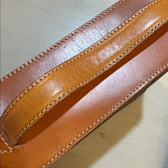 Celine Brown Patterned vanity Bag,calf skin 10"x6" - Picture 7 of 13